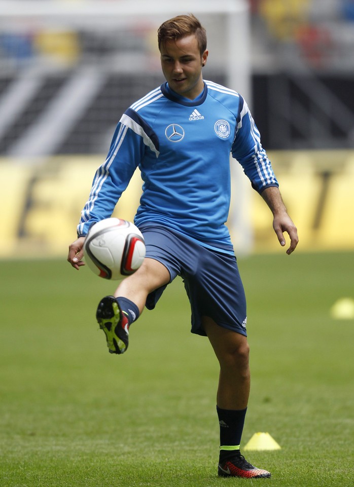 Người hùng World Cup 2014 Mario Goetze