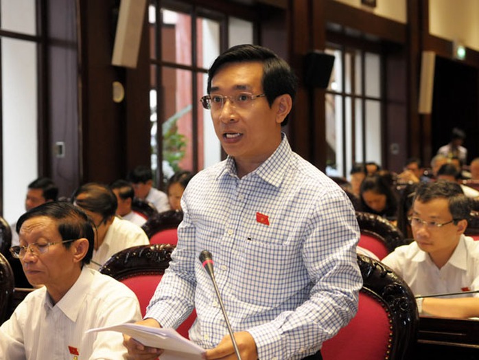 ĐB Nguyễn Văn Cảnh (Bình Định) cho rằng quy định về ưu đãi đầu tư trong dự luật cần làm rõ ưu đãi đối với sản xuất sản phẩm được nội địa hóa 100%. Ảnh: Thế Dũng