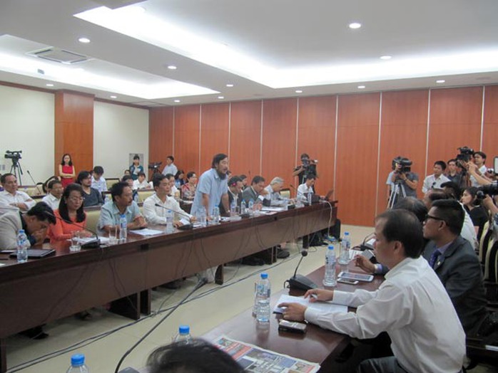 Các doanh nhân trong buổi tọa đàm sáng 14-5 kêu gọi các công nhân bình tĩnh, đừng quá khích, tạo tiếng không tốt cho Việt Nam