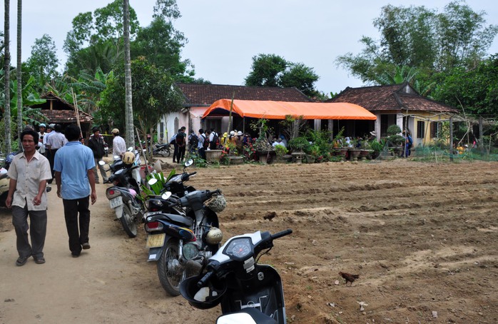 Căn nhà của cha mẹ ruột ông Lê Minh Nhựt – nơi xảy ra vụ tự tử