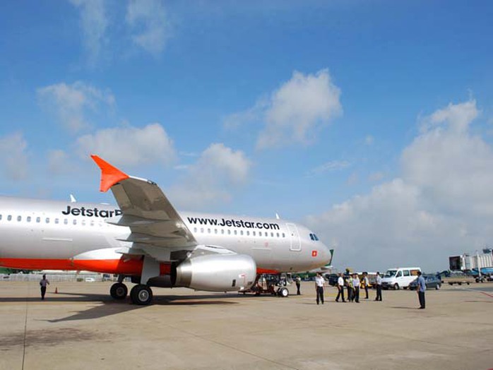 Chiếc Airbus A320 của Jetstar vừa nhận về Chiếc Airbus A320 của Jetstar vừa nhận về