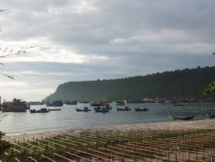 Bãi Ngự, nơi tập trung dân cư đông nhất ở quần đảo Thổ Chu