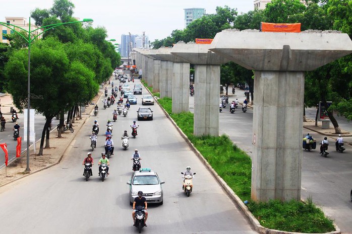 Tuyến đường sắt đô thị Cát Linh- Hà Đông bị đội vốn hơn 300 triệu USD.