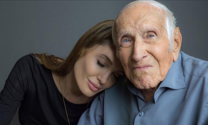 Angelina Jolie và Louis Zamperini