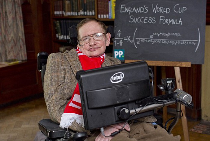 Nhà vật lý thiên văn học nổi tiếng Stephen Hawking