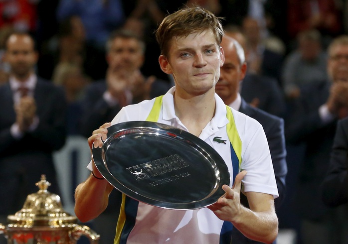 David Goffin giành ngôi vị Á quân ở Swiss Indoors Basel vừa qua