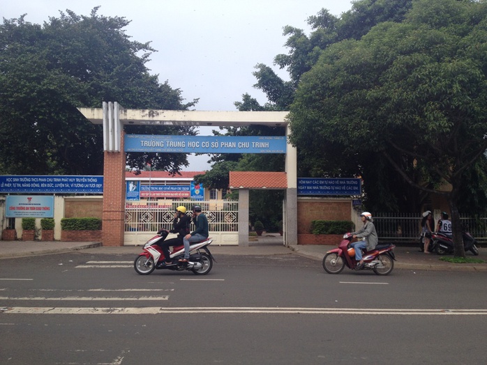 Trường THCS Phan Chu Trinh, nơi có 5 học sinh bị nhầm điểm