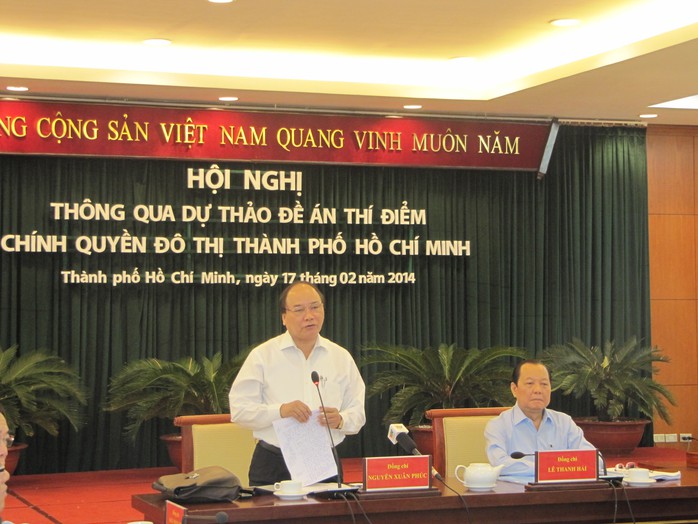 Phó thủ tướng Nguyễn Xuân Phúc phát biểu tại hội nghị