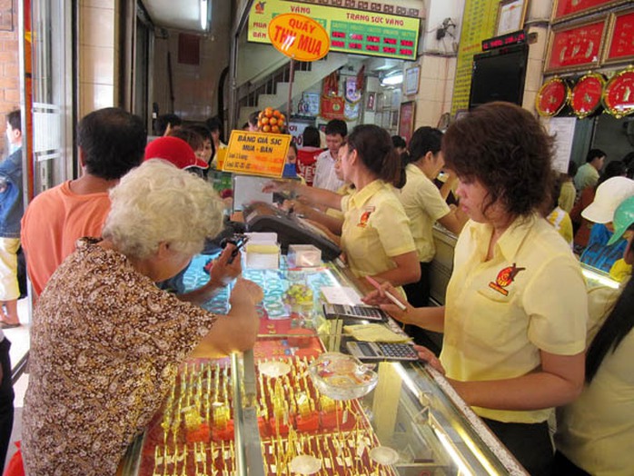Nhu cầu trong nước cao khiến giá vàng tăng vọt Nhu cầu trong nước cao khiến giá vàng tăng vọt