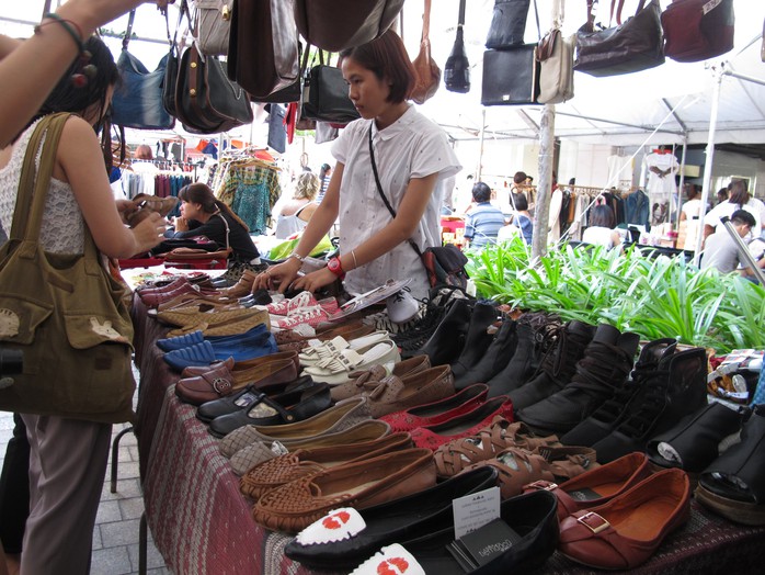 Một góc chợ trời Sài Gòn Flea Market ở quận 7, TP HCM