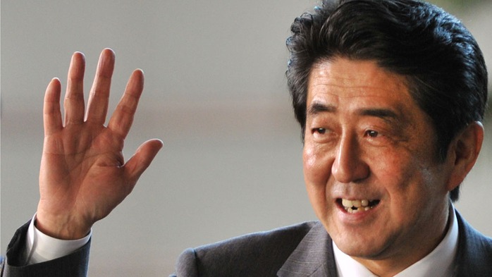 VIDEO Shinzo Abe sworn in as Japanese Prime Minister