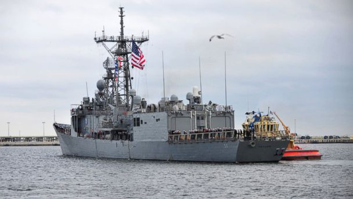 ht uss taylor file kb 140218 16x9 608 US Navy Ship on Olympics Duty Ran Aground 