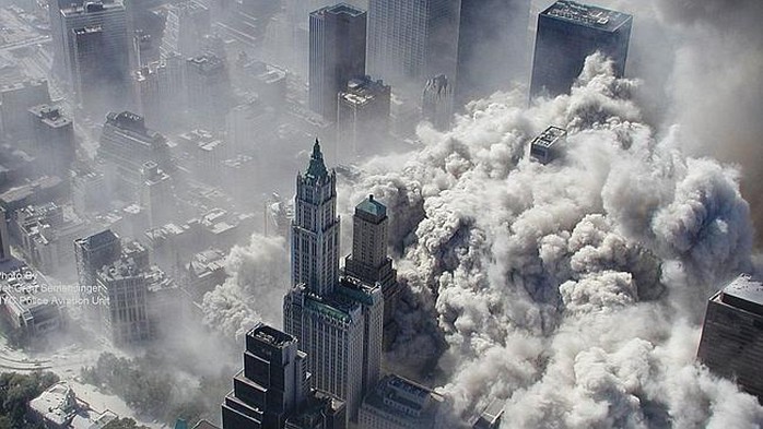 Day of horror ... the September 11 attacks brought down the Twin Towers.