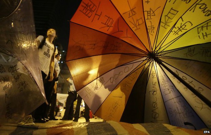 Umbrella revolution 6 October 2014