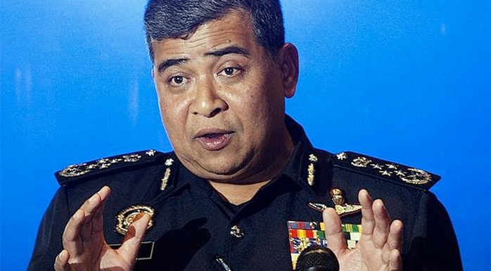 Chánh thanh tra cảnh sát Malaysia Khalid Abu Bakar cho biết ông rất sốc khi biết được thông tin này. Ảnh: AP