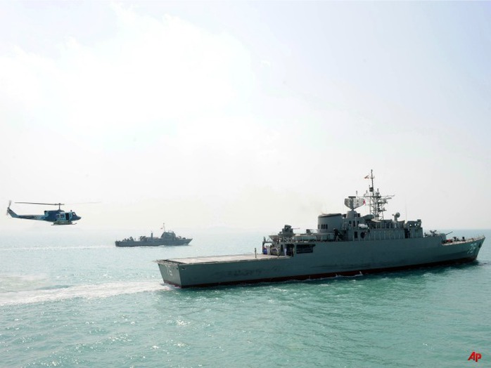 Iran đưa tàu chiến đến gần lãnh hải Mỹ