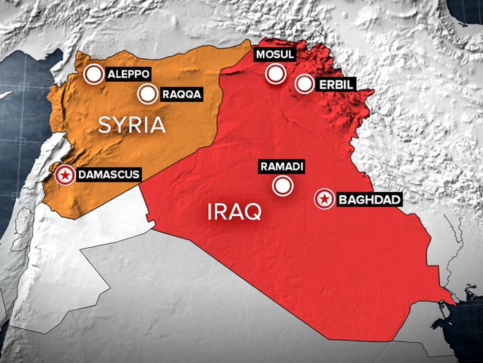 Sau Iraq, Mỹ bắt đầu không kích IS ở Syria. Nguồn: ABC News
