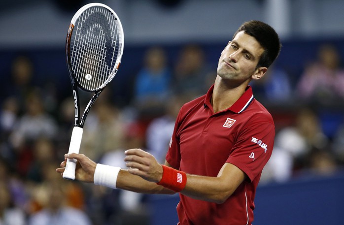 Djokovic thất bại trước Federer ở bán kết Thượng Hải Masters 2014