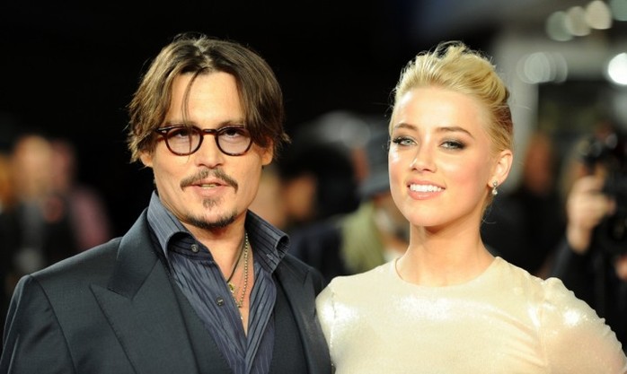 Amber Heard và Johnny Depp 
