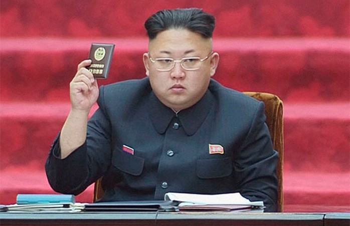 Chủ tịch Kim Jong-un tiếp tục được các thành viên quốc hội bầu làm Chủ tịch thứ nhất của Ủy ban Quốc phòng Triều Tiên (NDC). Ảnh: Reuters
