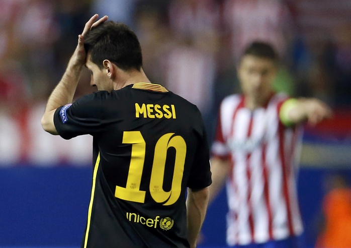 Messi mờ nhạt