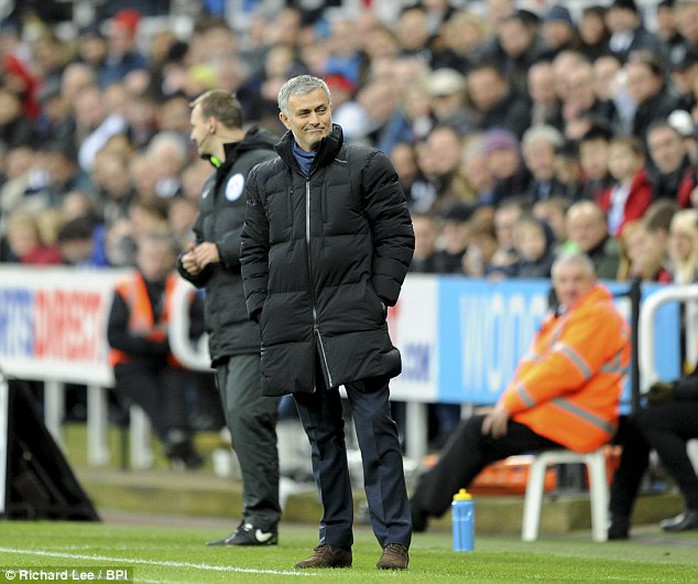 Ông MOurinho không nổi giận dù thất bại trước Nwecastle