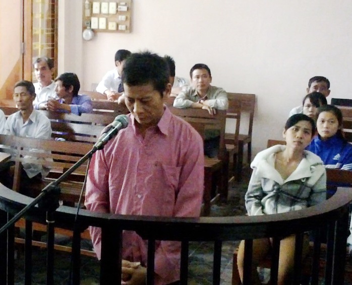 Nguyễn Phúc Hiền tại phiên tòa sơ thẩm sáng 17-3