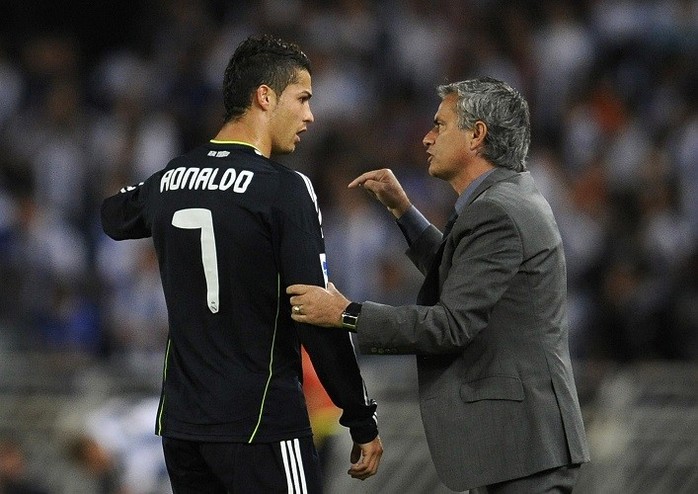 Ronaldo và HLV Mourinho ở Real