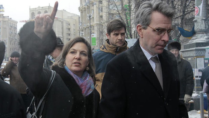 Đại sứ Mỹ tại Kiev Geoffrey Pyatt. Ảnh: AP