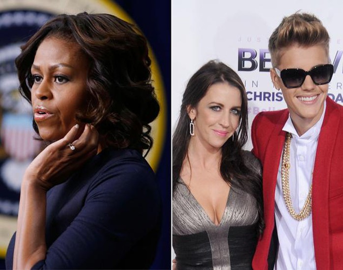 Michelle Obama chia sẻ suy nghĩ về trường hợp Justin Bieber và đưa ra lời khuyên cho mẹ nam ca sĩ trẻ này