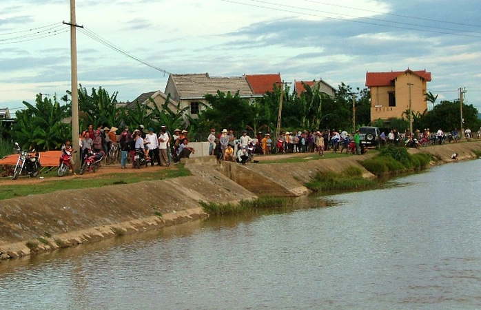 Hiện trường phát hiện thi thể của người đàn ông xấu số