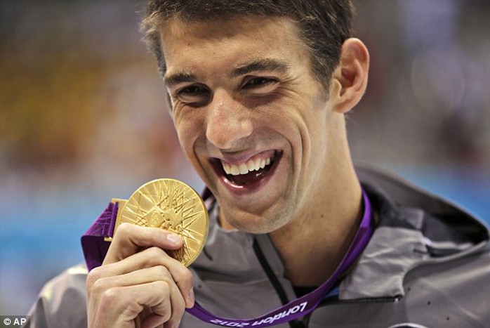 Phelps ở Thế vận hội London 2012