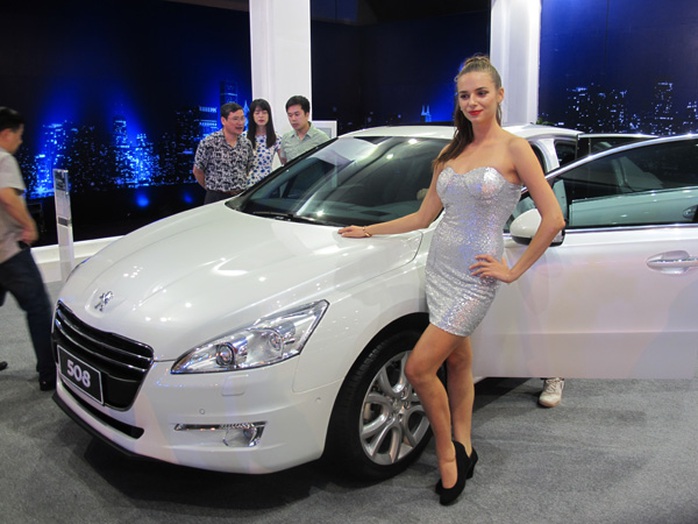 Mẫu Peugeot 508. Ảnh: P.Nhung