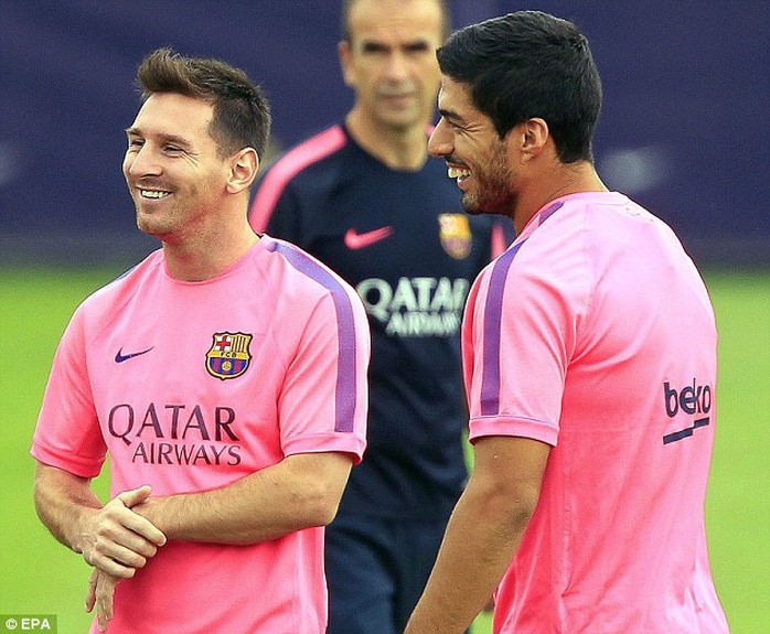 Suarez và Messi