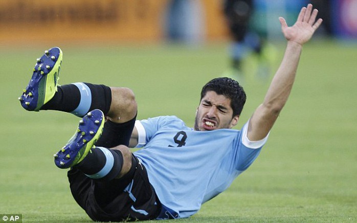 Sẽ rất mạo hiểm nếu Suarez tái phát chấn thương ở World Cup
