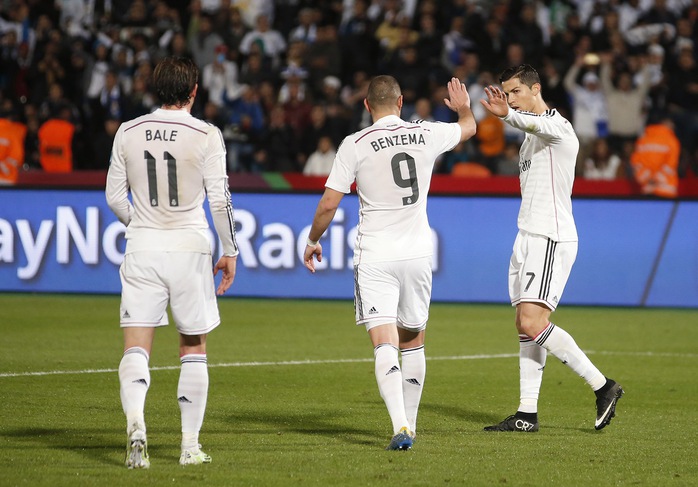 Bộ ba ghi bàn nhiều nhất trong năm 2014 của Real Madrid