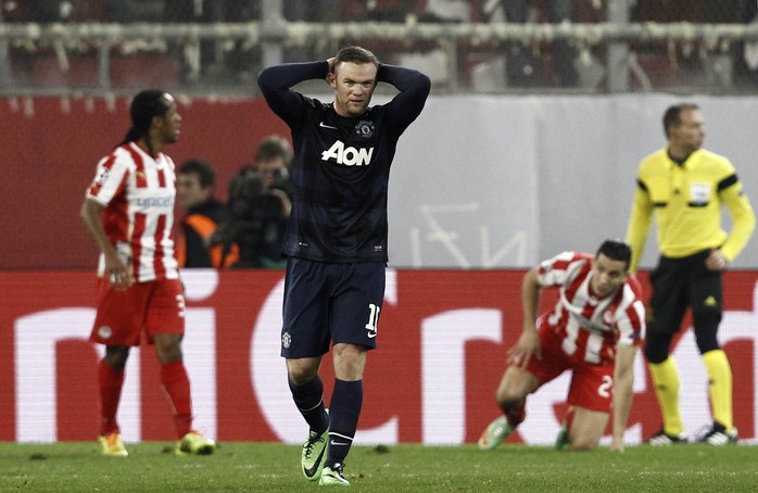 Nỗi thất vọng của Wayne Rooney
