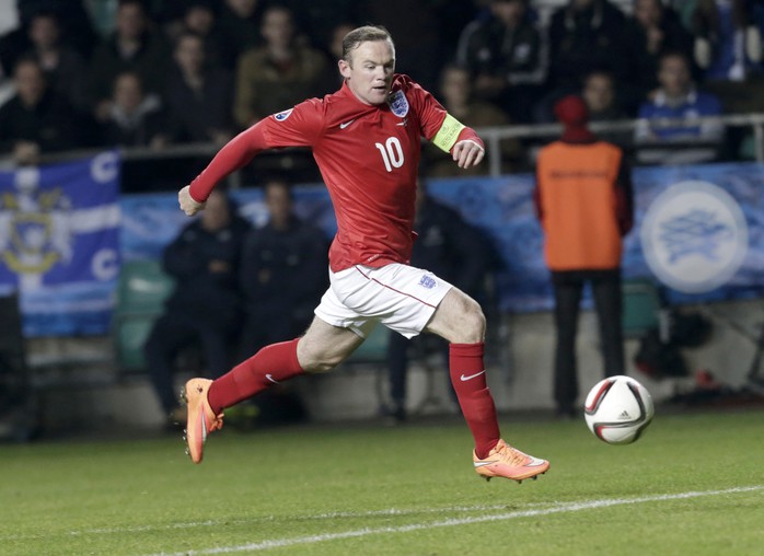 Tiền đạo Rooney của M.U rất có duyên ghi bàn vào lưới Man City