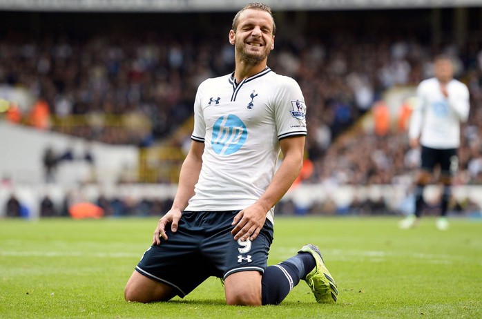 Tiền đạo Soldado của Tottenham