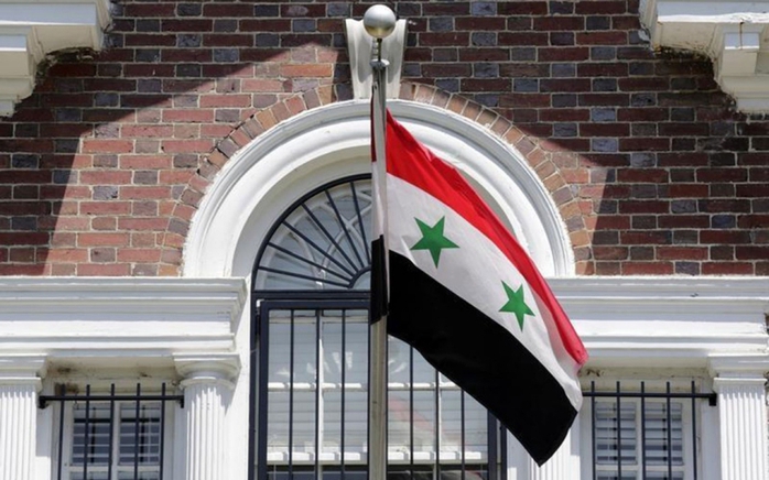 Đại sứ quán Syria tại Washington, Mỹ. Ảnh: Reuters