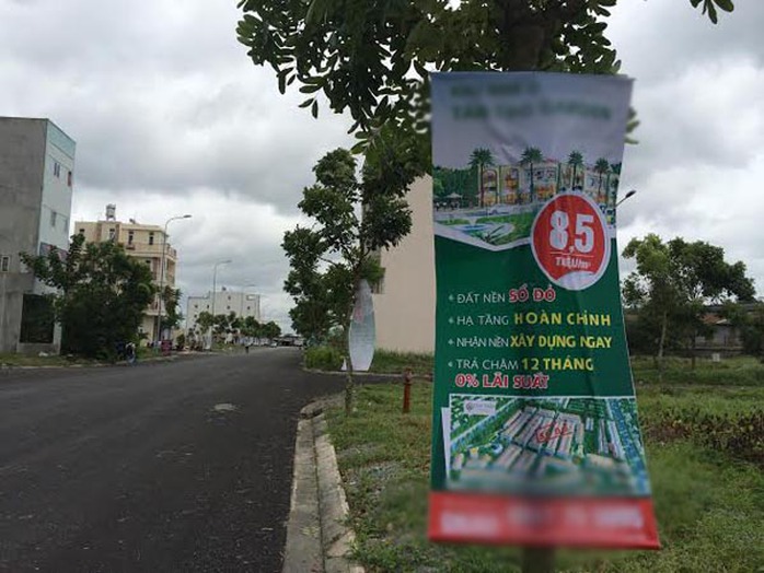 Một dự án đất nền ở quận Bình Tân (TP HCM) đang được rao bán. Một dự án đất nền ở quận Bình Tân (TP HCM) đang được rao bán.