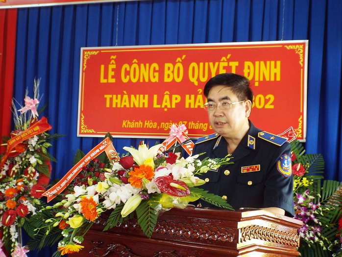 Thiếu tướng Nguyễn Văn Tương phát biểu chỉ đạo