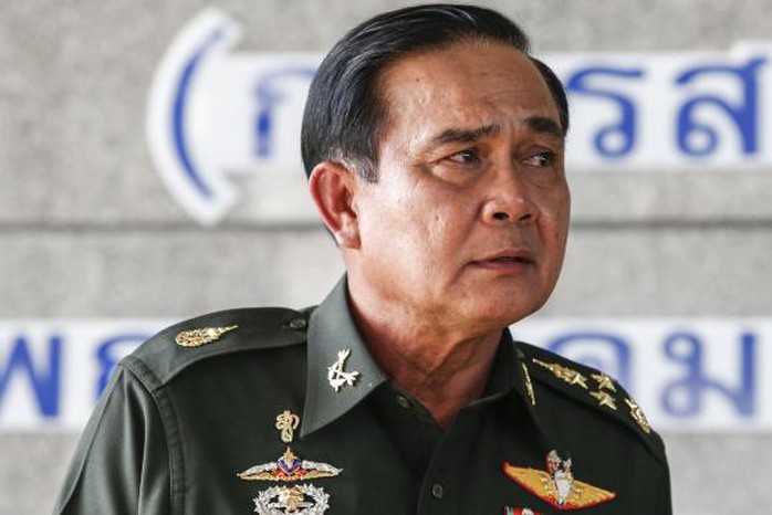 Tướng Prayuth Chan-ocha, lãnh đạo cuộc đảo chính quân sự ở Thái Lan. Ảnh: Reuters