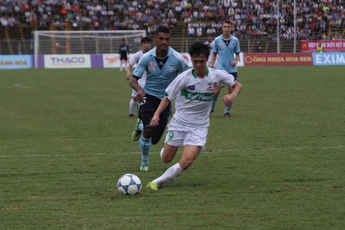 Văn Toàn ghi bàn thắng duy nhất cho U19 HAGL