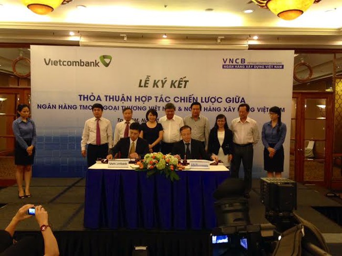 Vietcombank và NH Xây dựng (VNCB) ký thỏa thuận hợp tác toàn diện