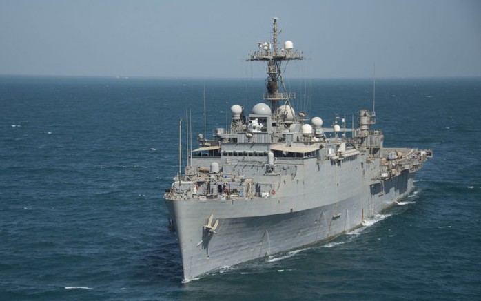 Tàu USS Ponce. Ảnh: US Navy