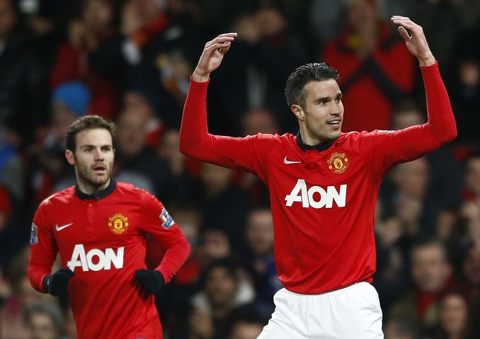 Van Persie lập công ngay trong ngày trở lại sau chấn thương nhưng Juan Mata cũng có những đóng góp nhát định trong chiến thắng của