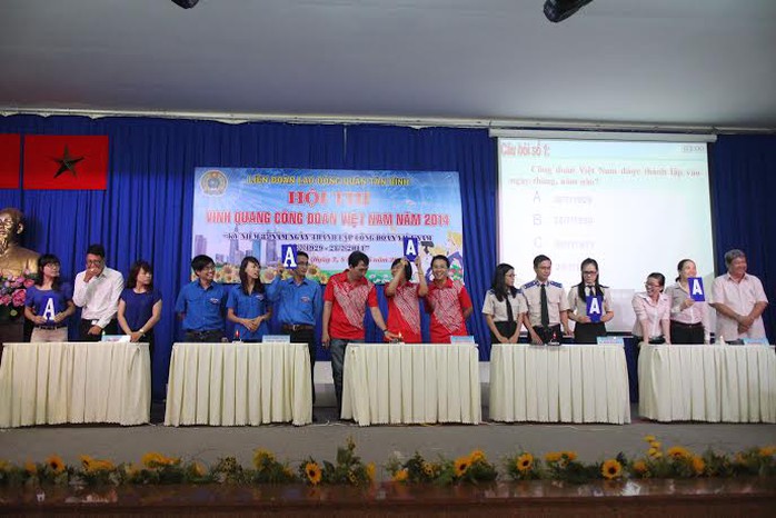Hội thi Vinh quang Công đoàn Việt Nam do LĐLĐ quận Tân Bình, TP HCM tổ chức