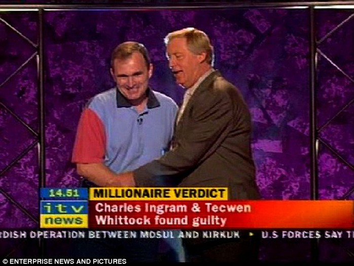 Two years later he was convicted of cheating after a court ruled he had answered his questions correctly through collusion with a fellow participant who coughed on cue to alert him to the right answer