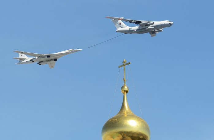 Final rehearsal of military parade to mark 70th anniversary of Victory in 1941-1945 Great Patriotic War